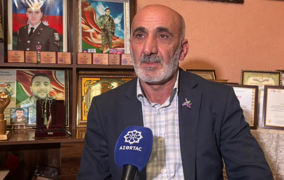 “Qəhrəman üçün ağlamazlar” – şəhid atası VİDEO