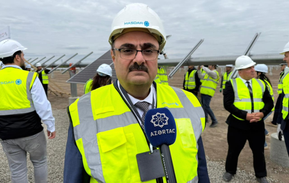 "Masdar": Biləsuvar GES-in şəbəkəyə ilk qoşulması 2026-cı ilin aprel ayının sonuna planlaşdırılır VİDEO
