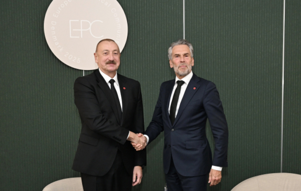 Präsident von Aserbaidschan Ilham Aliyev trifft in Kopenhagen Premier der Niederlande AKTUALISIERT VIDEO
