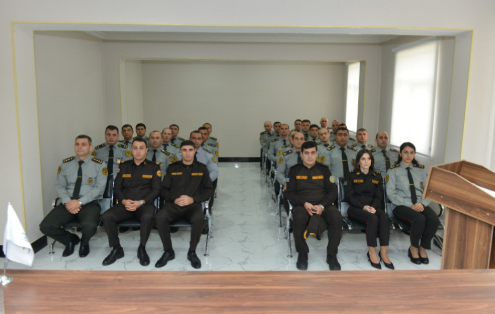 Fövqəladə Hallar Nazirliyi cəzaçəkmə müəssisəsində təlim keçirib VİDEO