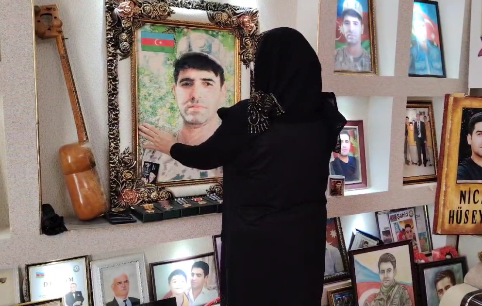 Şəhid anası: Nigaran qalma tez qayıdacağam deyib, Nicat könüllü cəbhəyə yollandı VİDEO