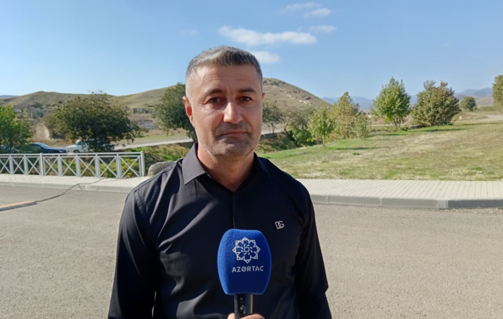 Cocuq Mərcanlı sakini: Bu gün Cəbrayılımız abadlaşır, sakinlərimiz doğma yurda qayıdır, həyat canlanır VİDEO