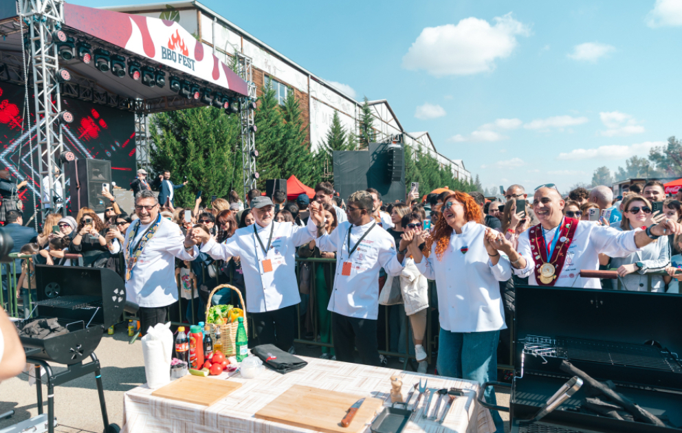 Şamaxıda Beynəlxalq Barbekü Festivalının açılışı olub FOTO VİDEO