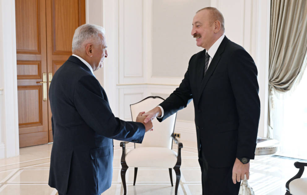 Prezident İlham Əliyev Qəbələdə Türk Dövlətləri Təşkilatının Ağsaqqallar Şurasının sədrini qəbul edib VİDEO