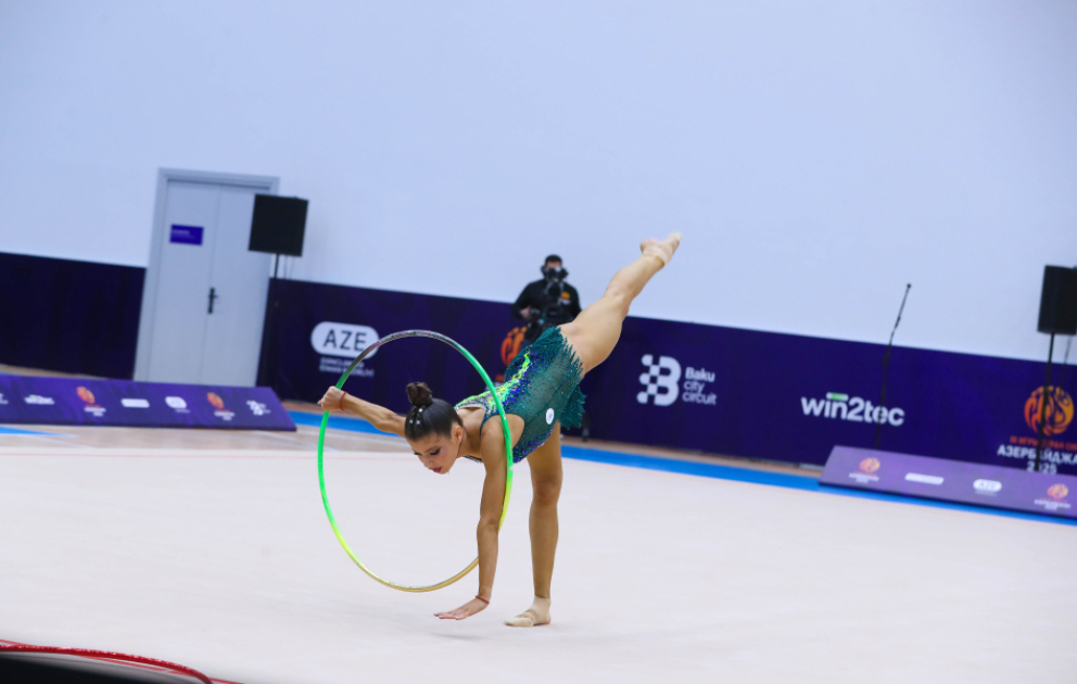Азербайджанские гимнастки вышли в финалы III Игр стран СНГ ВИДЕО