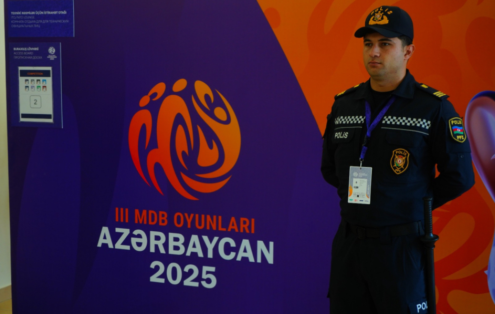 DİN: III MDB Oyunlarının Mingəçevirdə keçirilən yarışları təhlükəsizlik şəraitində yekunlaşıb VİDEO