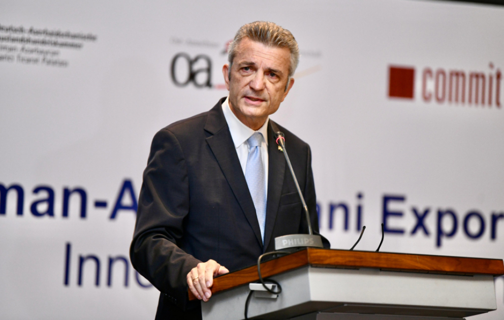 Ralf Horlemann: Azərbaycanda Orta Dəhlizin fəaliyyəti üçün geniş infrastruktur layihələr həyata keçirilib VİDEO