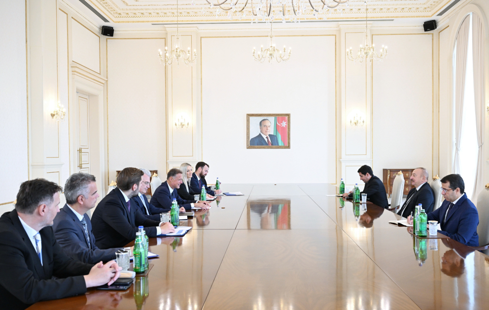 President Ilham Aliyev received Croatian parliamentary delegation VIDEO
