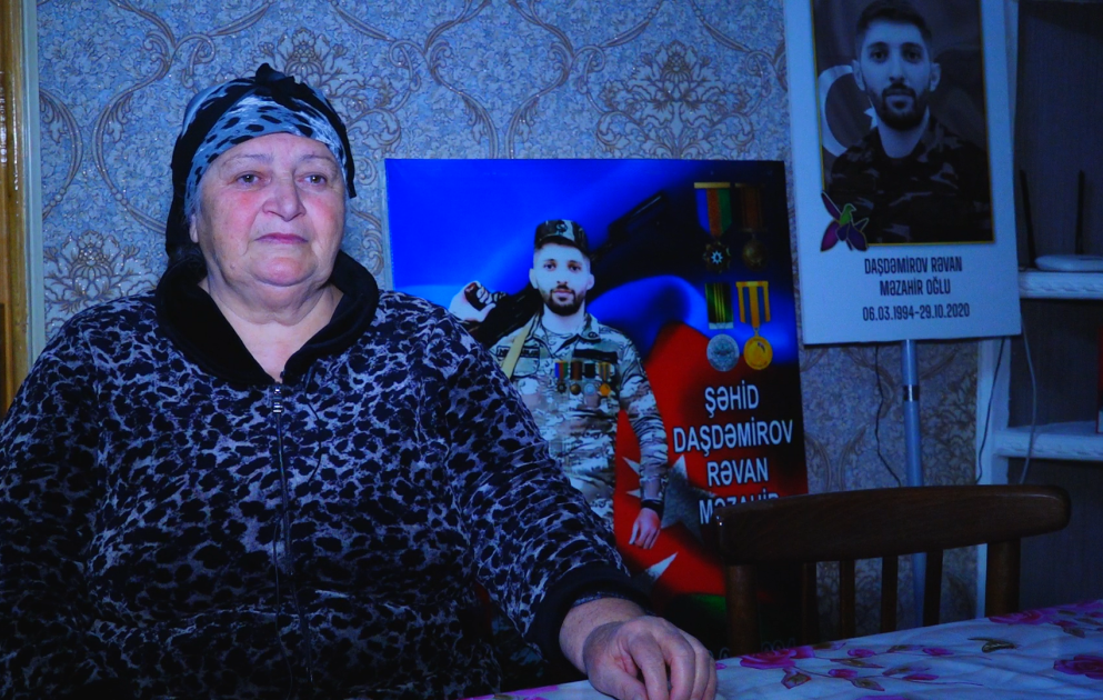 Şəhid anası: Bizi yaşadan Ordumuzun Zəfəridir VİDEO