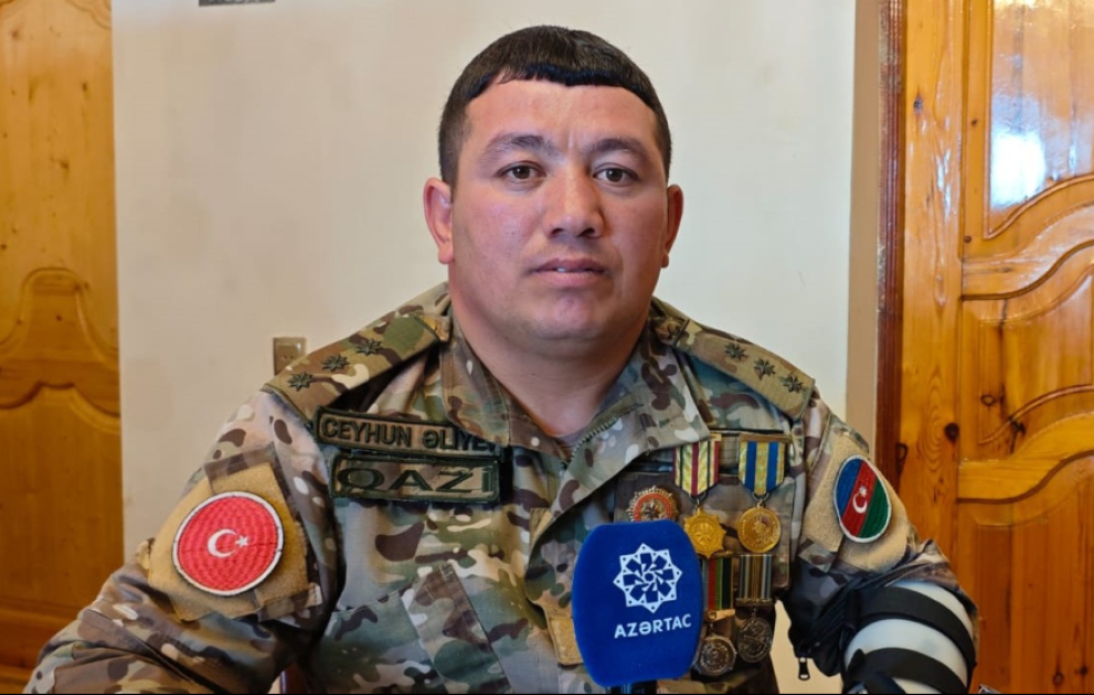 44 günlük haqq savaşında sağlamlığını fəda edən zabit bu gün də Vətənə xidmət edir VİDEO