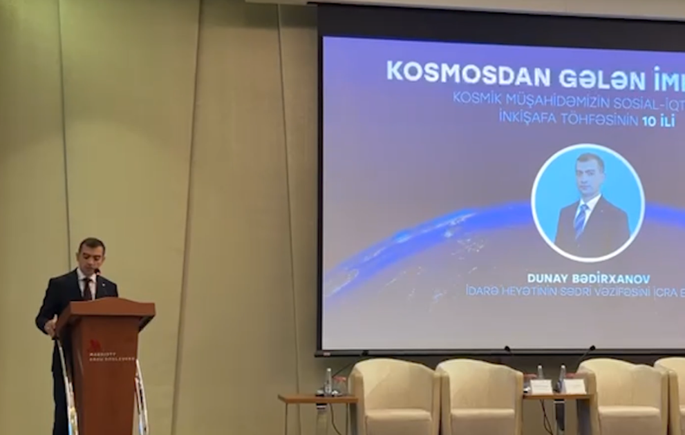 “Azərkosmos”: Hazırda xidmətlərimizdən 50-dən çox ölkədə 200-ə yaxın şirkət yararlanır VİDEO