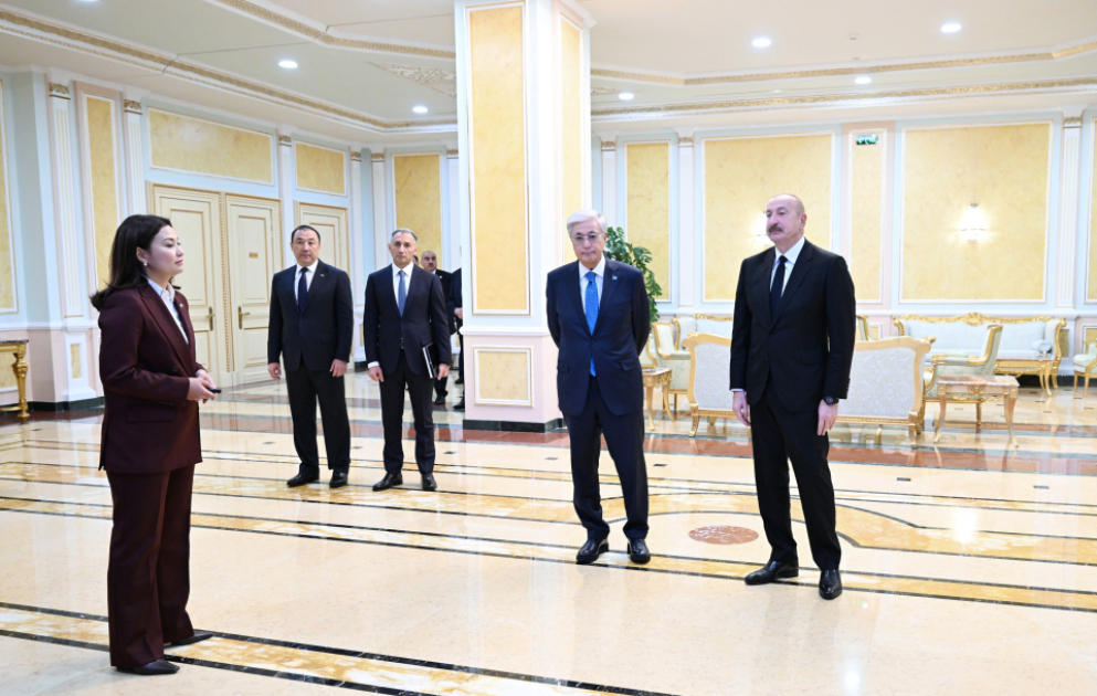 Présentation du projet conjoint « Développement du Couloir médian » à Astana VIDEO