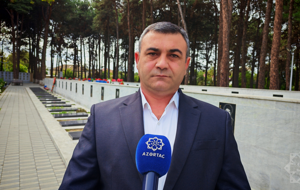 Qazi mayor Elşad Heydərov: Hərbçilərimiz döyüşə sevinə-sevinə gedirdi VİDEO