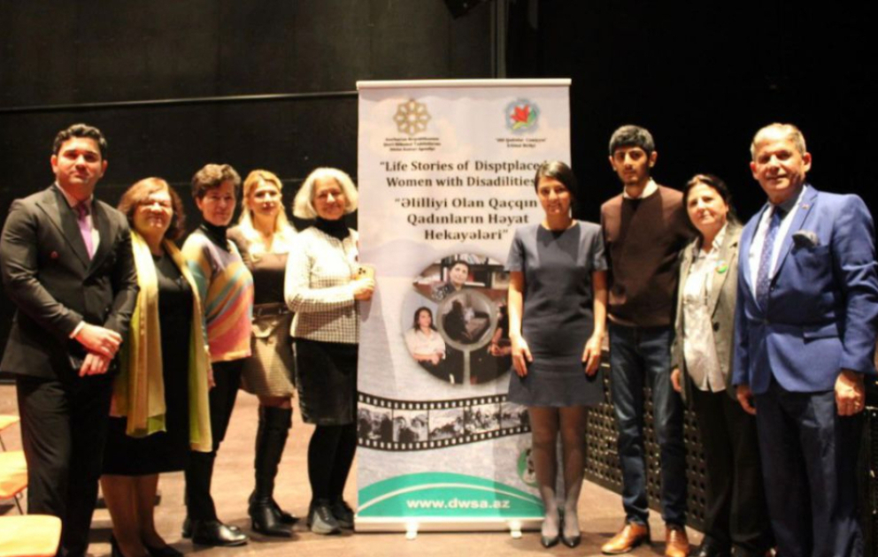 Stokholmda “Əlilliyi olan qaçqın qadınların həyat hekayələri” adlı videoçarxın təqdimatı keçirilib VİDEO