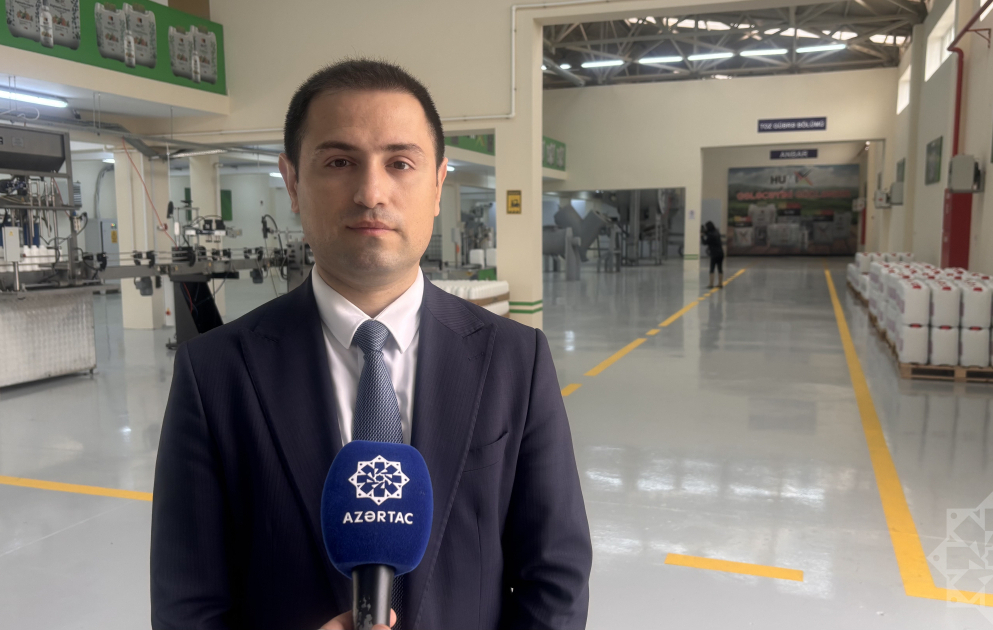 Sabirabadda istehsal olunan gübrələr xaricə də ixrac ediləcək VİDEO