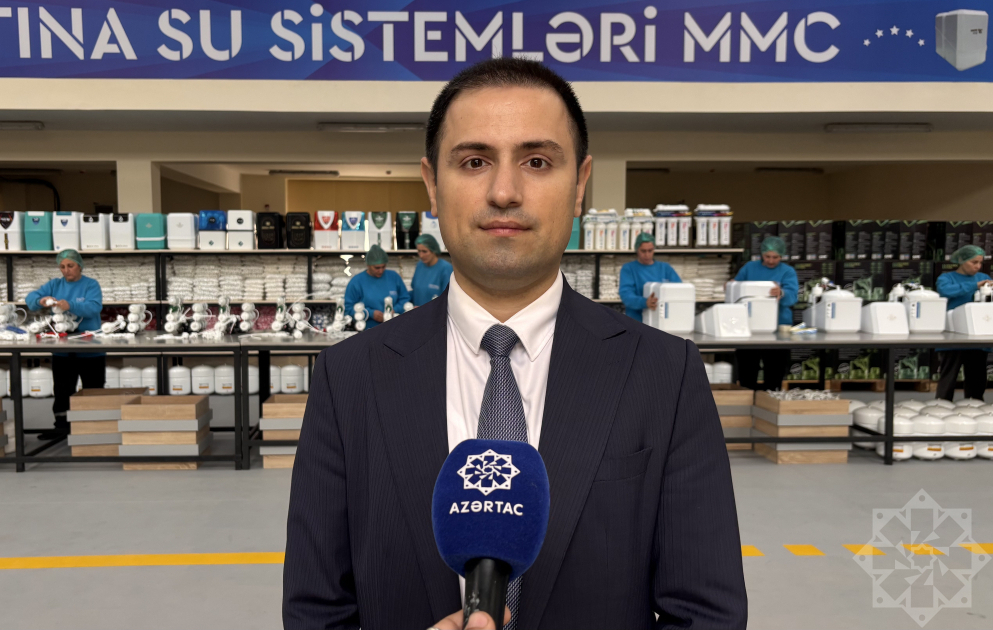 “Fırtına Su Sistemləri” Qazaxıstan, Özbəkistan və Türkiyəyə ixrac həyata keçirir VİDEO