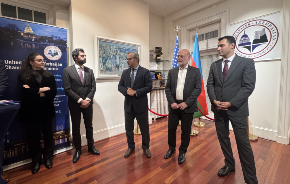 ABŞ-Azərbaycan Ticarət Palatasında Asiya-Qafqaz Təqaüd Proqramının iştirakçıları ilə görüş keçirilib VİDEO