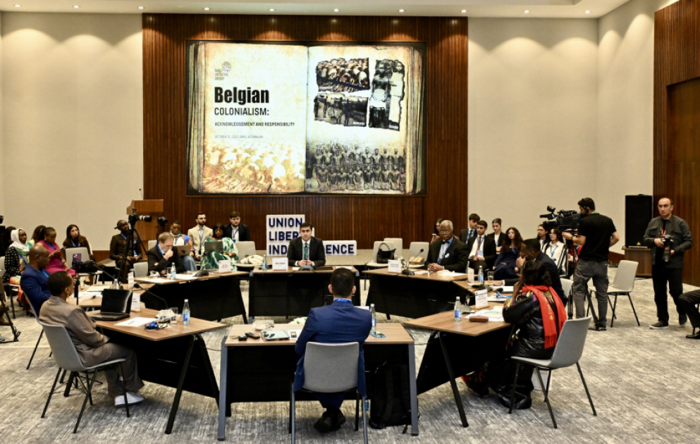 Bakıda Belçika müstəmləkəçiliyinə həsr olunmuş beynəlxalq konfrans keçirilir VİDEO