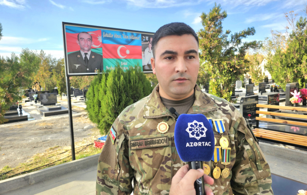 Vətən müharibəsi qazisi: Döyüş yoldaşım Emin Məmmədov qucağımda şəhadətə yüksəldi VİDEO