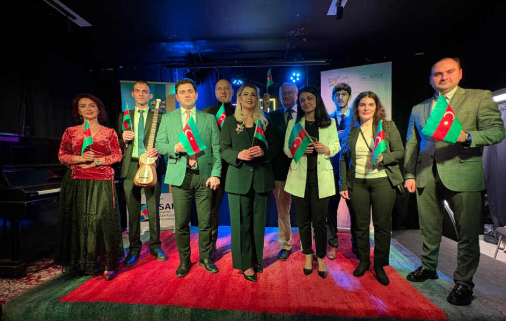 Stokholmda Zəfər Gününə həsr olunmuş tədbir keçirilib VİDEO