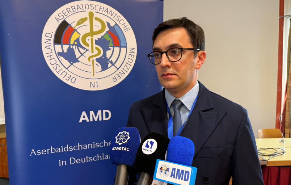 AMD İdarə Heyətinin üzvü: Məqsədimiz Almaniyada çalışan iki minə yaxın azərbaycanlı həkimi sıralarımızda birləşdirməkdir