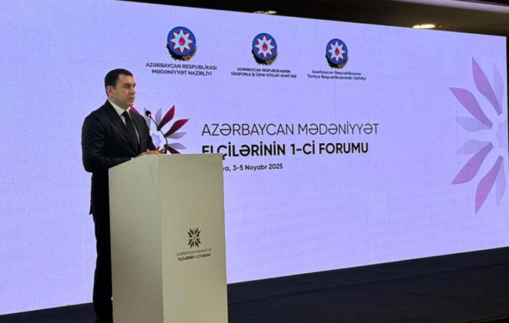 Antalya şəhərində Azərbaycan Mədəniyyət Elçilərinin I Forumu öz işinə başlayıb YENİLƏNİB VİDEO