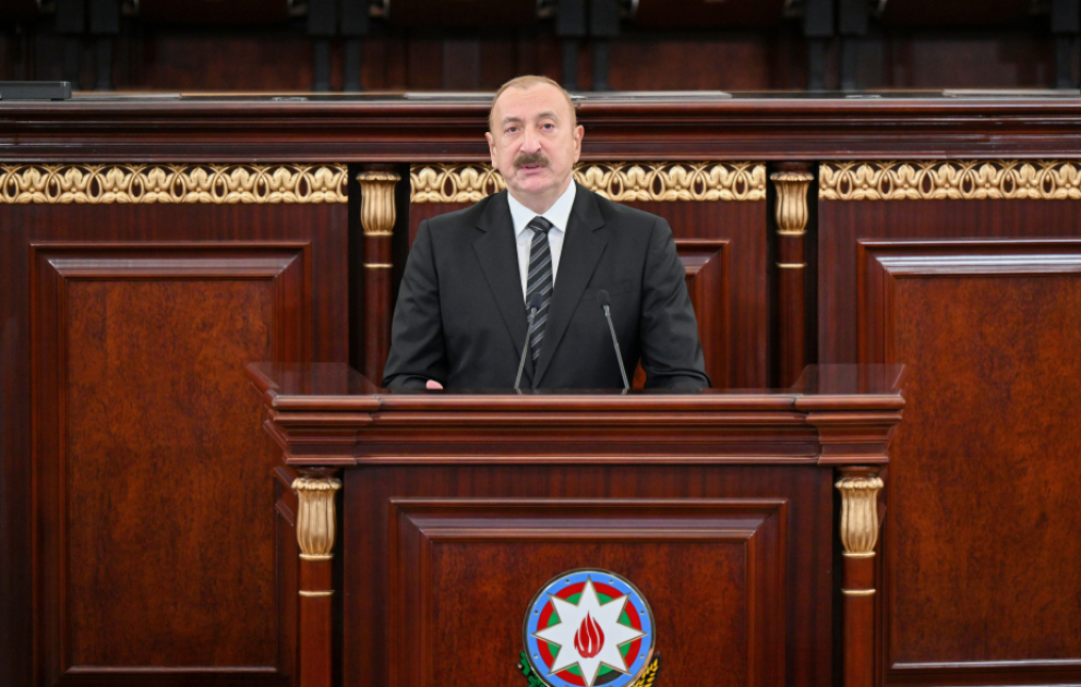 Konferenz zum 80-jährigen Jubiläum der Nationalen Akademie der Wissenschaften Aserbaidschans  Präsident Ilham Aliyev hält Rede bei Jubiläumsveranstaltung AKTUALISIERT VIDEO