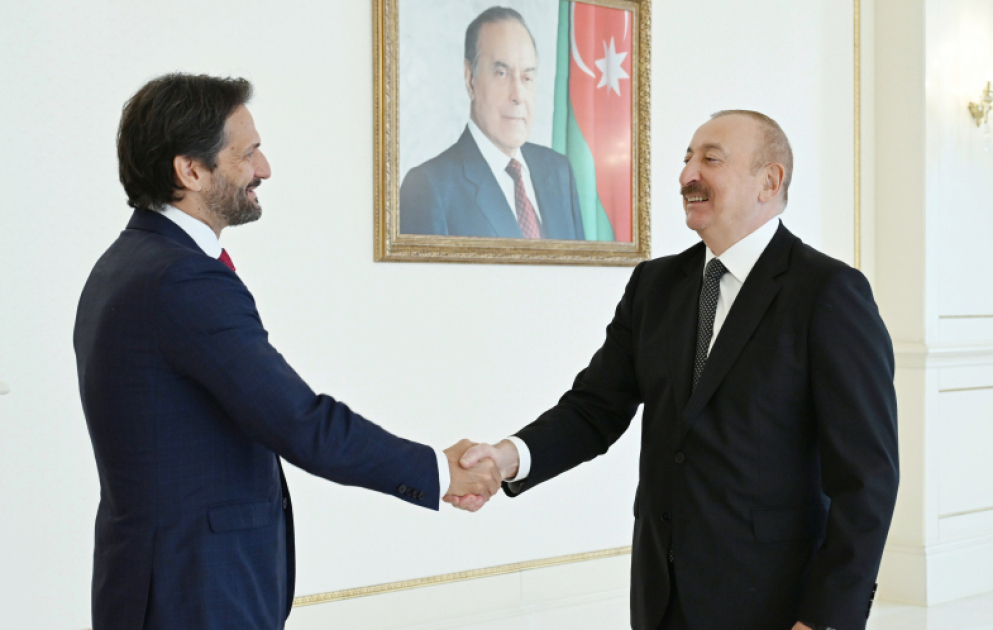 Prezident İlham Əliyev Slovakiya Baş nazirinin müavininin başçılıq etdiyi nümayəndə heyətini qəbul edib VİDEO