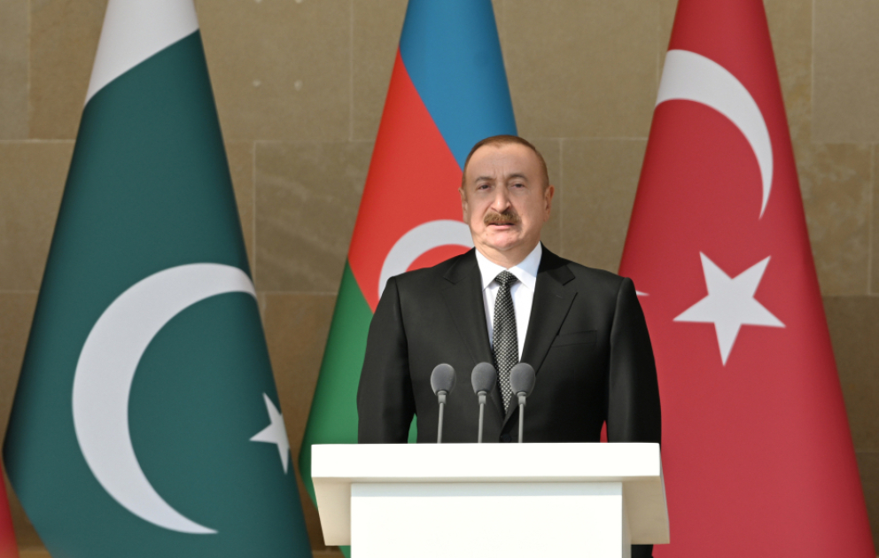 Prezident İlham Əliyev: Türkiyə Prezidenti İkinci Qarabağ müharibəsinin ilk saatlarından başlayaraq Azərbaycana öz dəstəyini göstərirdi VİDEO