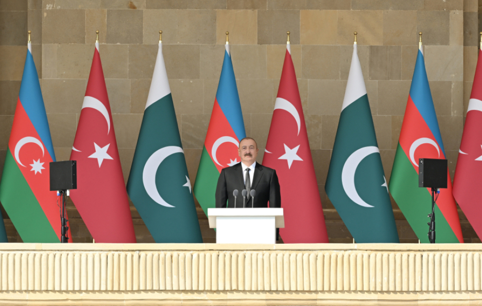 Prezident İlham Əliyev: Azərbaycan heç vaxt işğalla barışmaq fikrində deyildi VİDEO