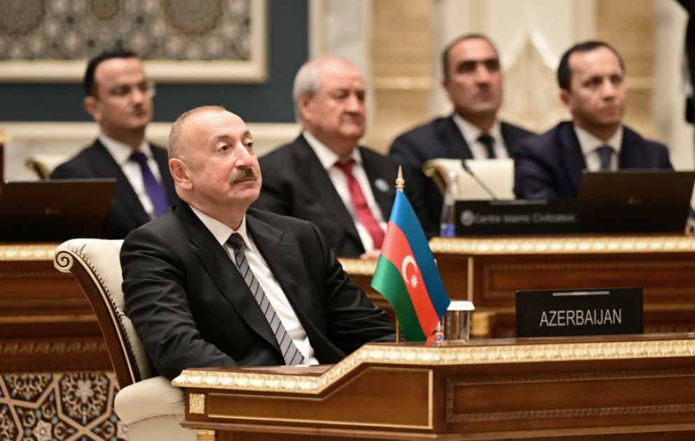 Prezident İlham Əliyev Daşkənddə "Gələcəyin İrsi" Beynəlxalq Mükafatının təqdimat mərasimində iştirak edib VİDEO
