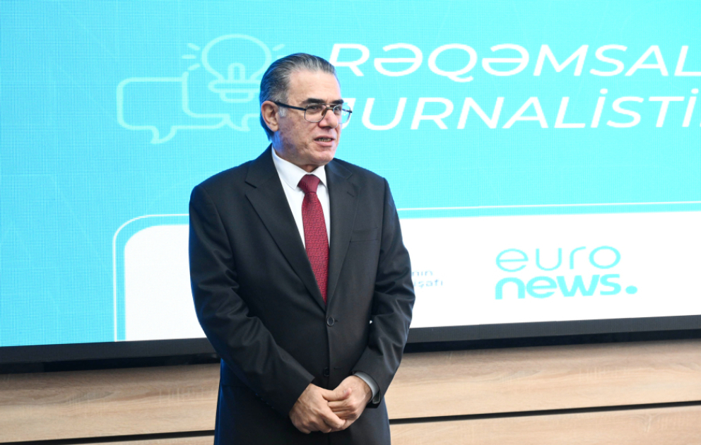 “Rəqəmsal jurnalistika” mövzusunda təlim proqramına başlanılıb VİDEO