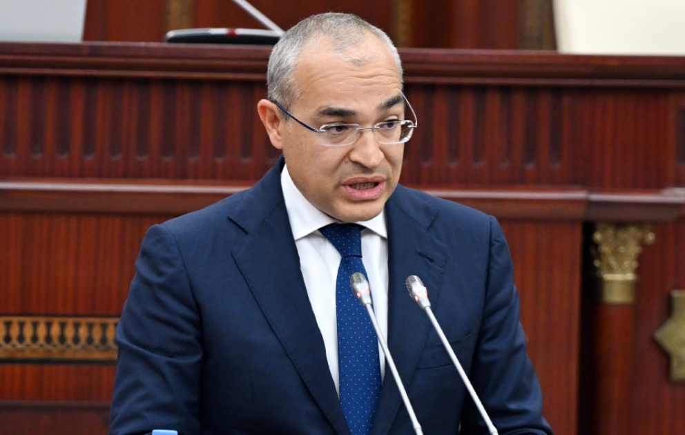 Mikayıl Cabbarov: Son 7 ildə qeyri-neft-qaz sektorunun iqtisadiyyatda payı 12 faizə yaxın artıb VİDEO