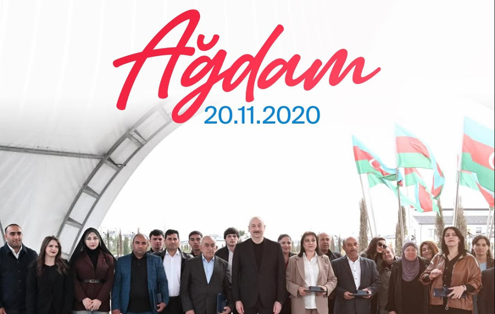 Prezident İlham Əliyev Ağdamın işğaldan azad olunmasının ildönümü ilə bağlı paylaşım edib VİDEO