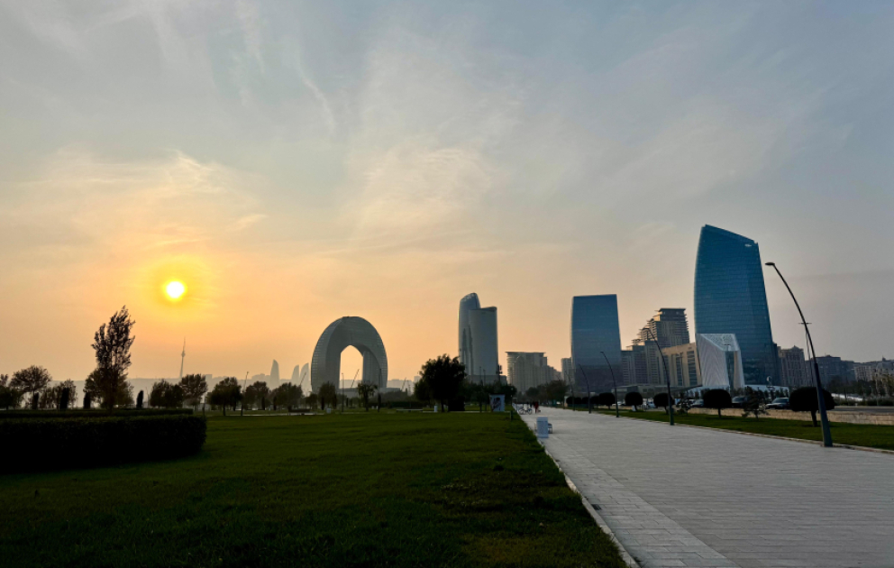 Baku's Magnificent White City Boulevard VIDEO