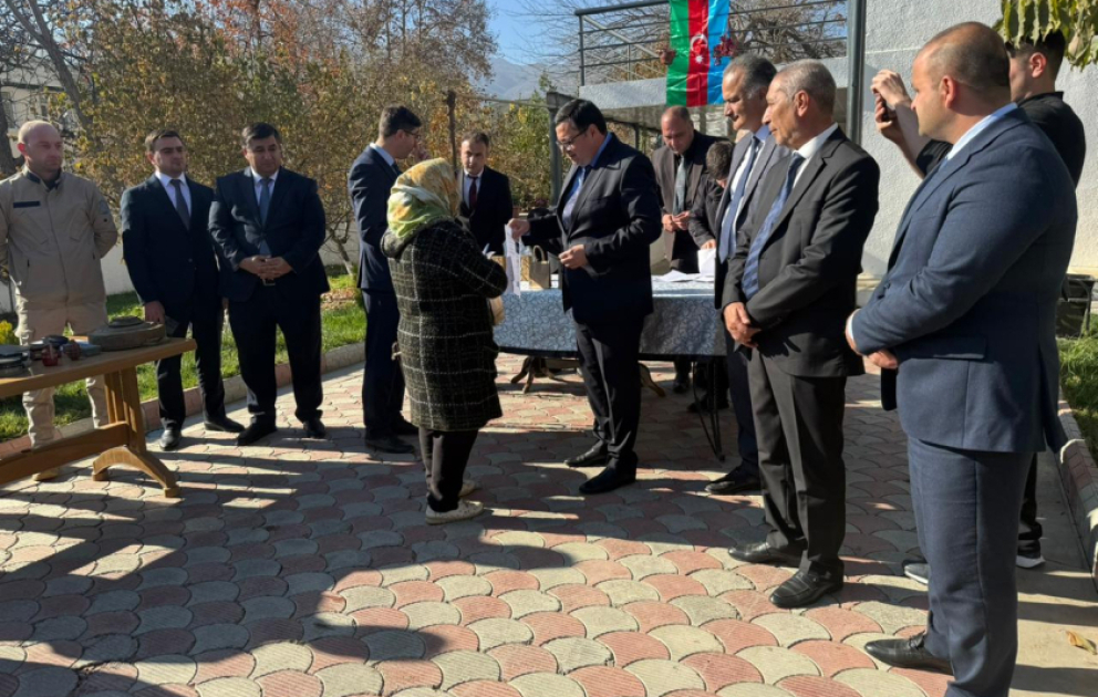 Hadrutda daha 17 ailəyə evlərinin açarları təqdim olunub YENİLƏNİB 2 VİDEO