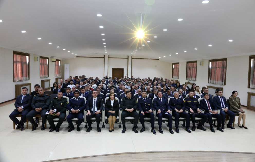 Naxçıvanda mülki müdafiə üzrə ilin yekunları və qarşıda duran vəzifələrlə bağlı toplantı keçirilib VİDEO