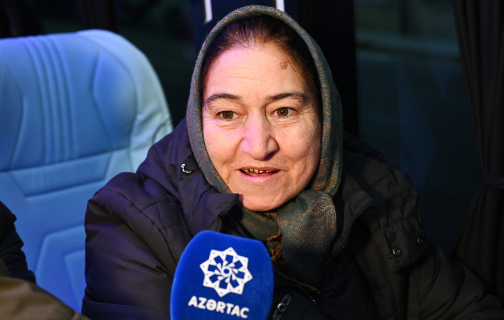Kəlbəcər sakini: Bu gün 65 yaşımda övladlarımla, 9 nəvəmlə birlikdə yenidən doğma yurduma qayıdıram VİDEO