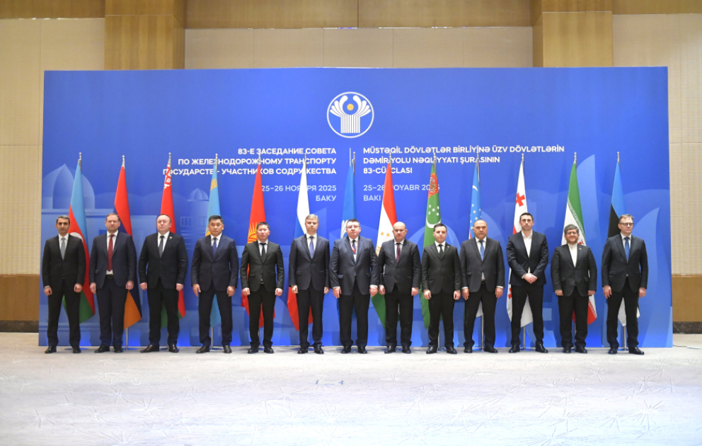 Bakıda MDB Dəmiryol Nəqliyyatı Şurasının 83-cü iclası keçirilib VİDEO