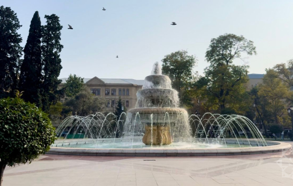 Sahil Garden - a green zone nestled within historical buildings VIDEO