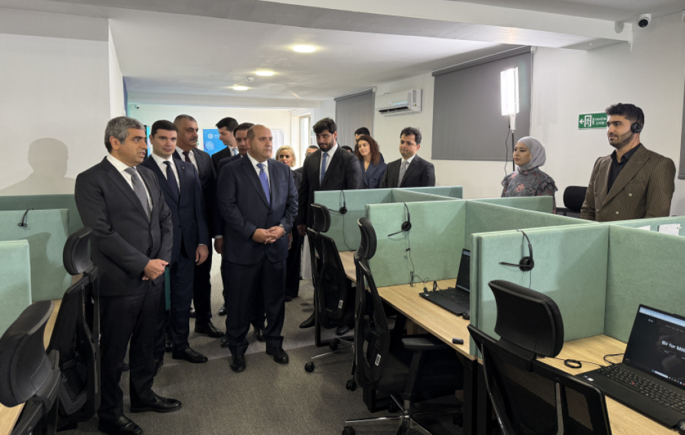 Füzulidə “m10” və “Milliön” telesatış mərkəzi istifadəyə verilib VİDEO