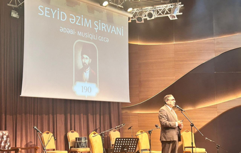 Beynəlxalq Muğam Mərkəzində Seyid Əzim Şirvaninin 190 illiyi qeyd olunub VİDEO