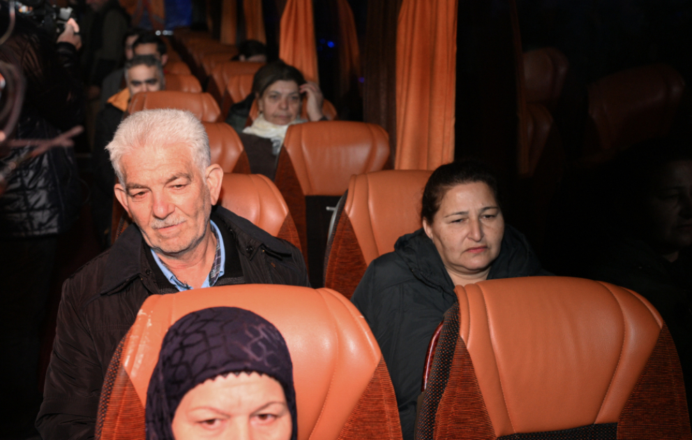 Очередная группа переселенцев отправлена в село Мамедбейли Зангиланского района ВИДЕО
