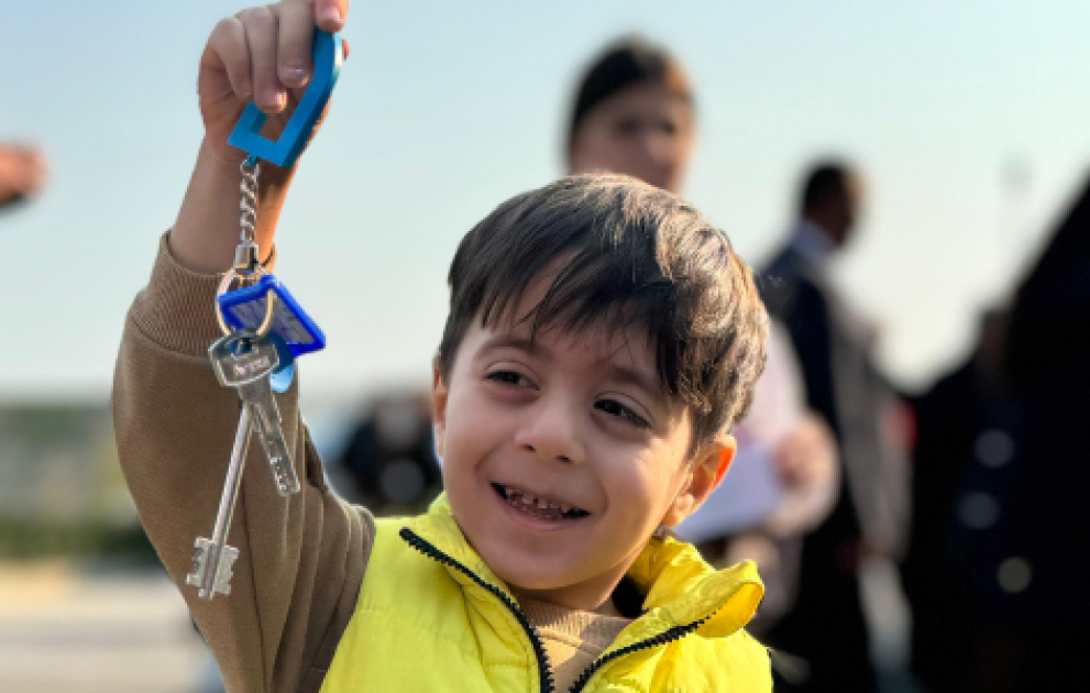 Məmmədbəyli kəndində daha 33 ailəyə evlərinin açarları təqdim olunub – YENİLƏNİB  VİDEO