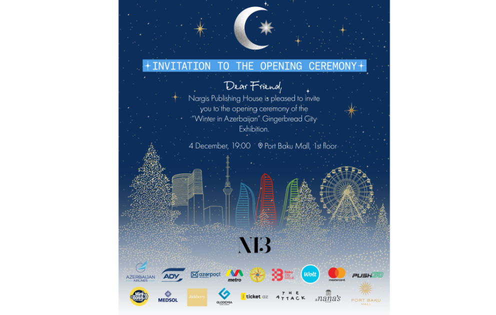®  NARGIS Publishing House opens new exhibition “Winter in Azerbaijan” VIDEO