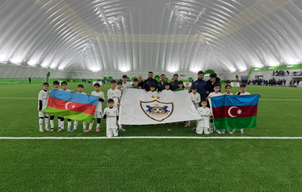 Azərbaycanlı gənc futbolçular “Astana Cup” beynəlxalq turnirində qüvvələrini sınayır VİDEO