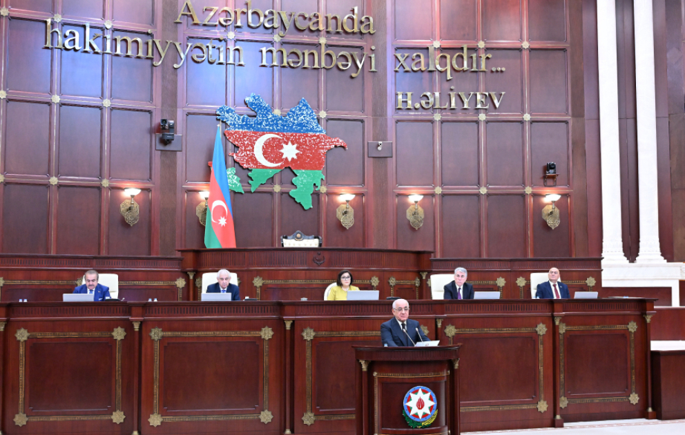 Baş nazir: Azad olunmuş ərazilərin bərpasına büdcədən 25 milyard manatdan çox vəsait ayrılıb VİDEO