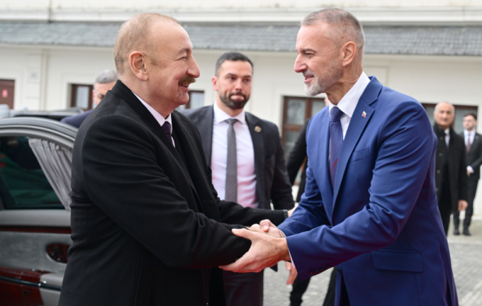 President Ilham Aliyev held one-on-one and expanded meetings with Speaker of National Council of Slovakia VIDEO