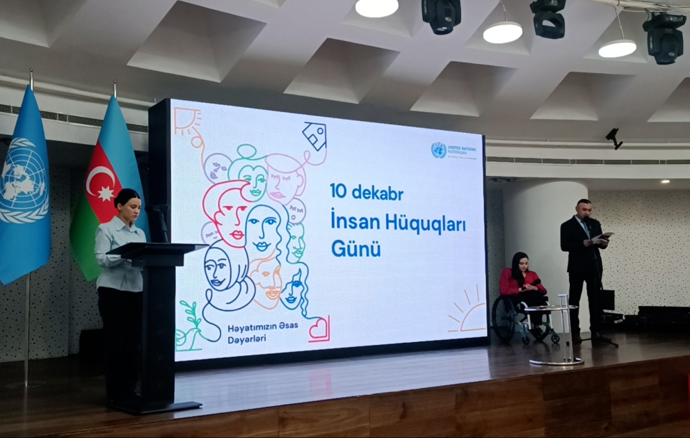 Beynəlxalq İnsan Hüquqları Günü qeyd olunub VİDEO
