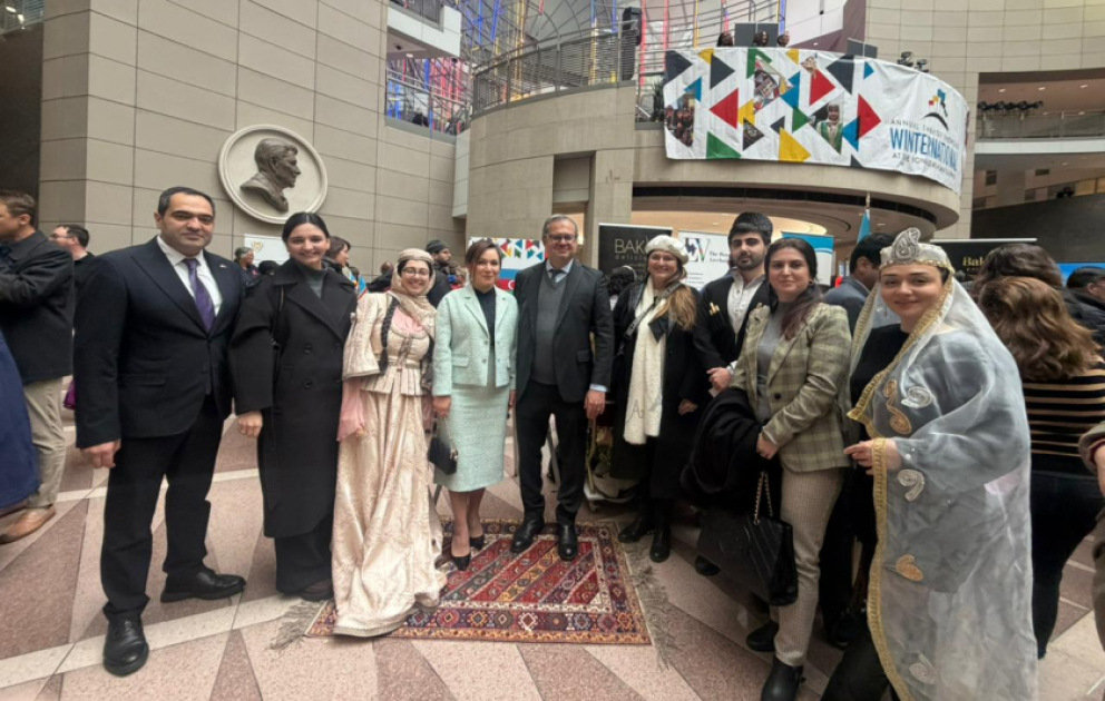 Azerbaijan participates in 12th Annual Winternational Embassy Showcase VIDEO
